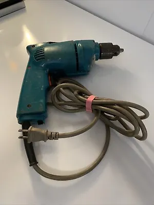 Makita Model 6510LVR Power Drill 10mm 3/8  Corded Electric 115V Working No Chuk • $25
