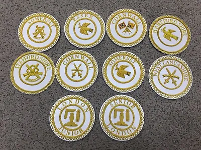 Masonic Craft Provincial Apron Badges • £15