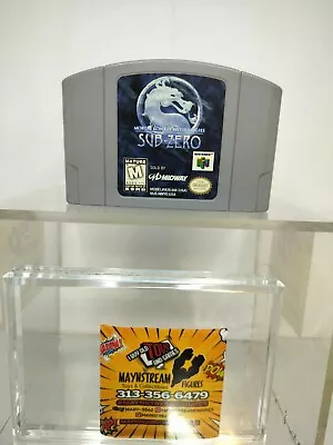 Mortal Kombat Mythologies: Sub-Zero N64 (Nintendo 64 1997) AS-IS UNTESTED  • $30