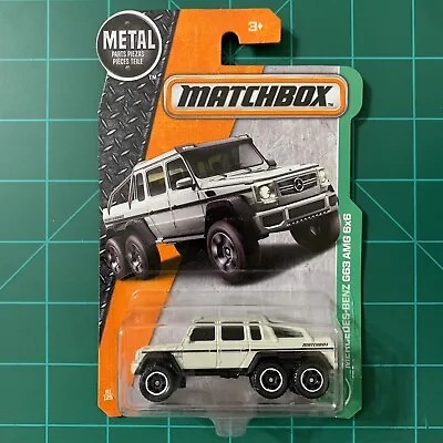 Matchbox Mercedes-Benz G63 AMG 6x6 * Grey * • $7.99