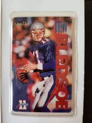 Drew Bledsoe 1995 OmniTel $11. Phone Card - EX Condition • $1