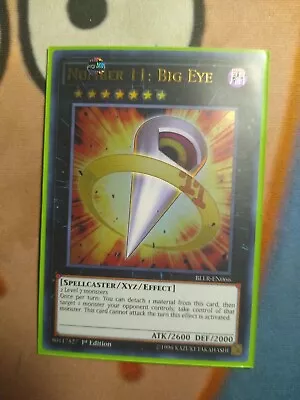 Number 11: Big Eye BLLR-EN066 NM Ultra Rare 1st Edition • $9.98