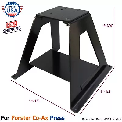 $160.36 • Buy Stable Press Riser Bench Mount Ergonomic Reloading Stand For Forster Co-Ax Press