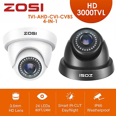 CCTV 1080P Security Camera 4IN1 3000TVL Night Vision Home Surveillance Outdoor • £15.99