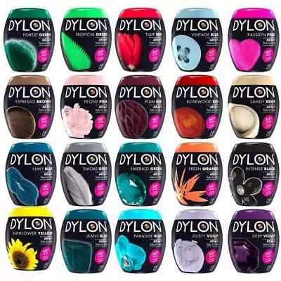 £8.75 • Buy 22 Colours Dylon Fabric & Clothes Dye Dylon Machine / Hand Dye /Soft Furnishing 
