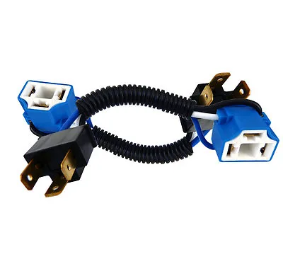 H4 9003 HB2 Male To Female Headlight Wire Harness Connector Adapter Plug Socket • $5.95