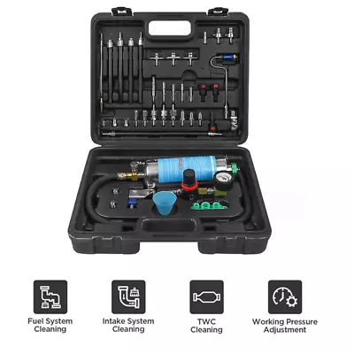 33pcs Radiator Pressure Tester Vacuum-Type Cooling Purge System Refill Kit • $69.99