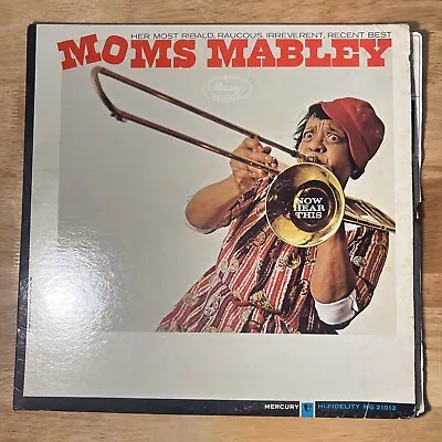 Moms Mabley Now Hear This 1965 Vintage Vinyl Record Album LP Comedy Mercury • $16.99