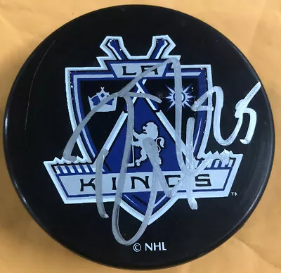 Dustin Penner Signed Los Angeles La Kings Logo Hockey Puck W/ Coa! 2012 2014 Cup • $12.95