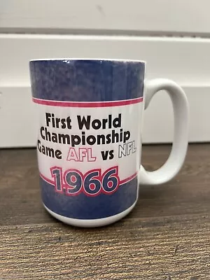 NFL First World Championship Game AFL Vs. NFL 1966 Coffee Mug • $50