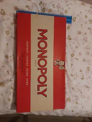 Monopoly Original Classic 1961 Edition Board Game Complete Vintage Waddingtons  • £12
