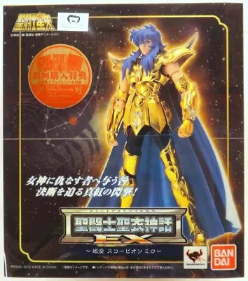 Bandai Saint Seiya Myth Cloth EX Scorpio Milo - With First Effect And Bonus • $185