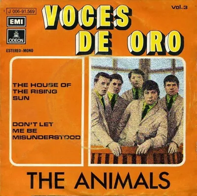 £7.99 • Buy The Animals  The House Of The Rising Sun  Rare 7  Spanish Single EMI/Odeon Label