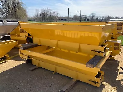 Salt Spreader Flink 8' Gas Powered/electric Start V-box Hopper Sold As Is • $2500