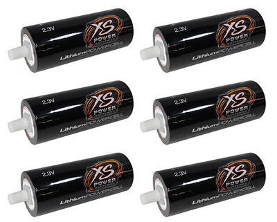 $399.95 • Buy 6 Cell Bank XS Power 66160 2.3V 40 Amp Hours Lithium Titanate Oxide LTO Cells