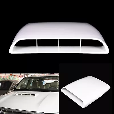 Universal Cover Car Roof Decorative Air Flow Hood Scoop Vent-Bonnet Decor Base • $39.70