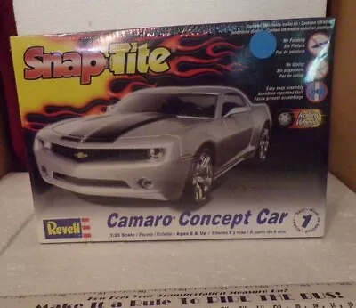 Look  Revell Camaro Concept Car Snap Tite  1/25 Scale Model Kit Nib • $35