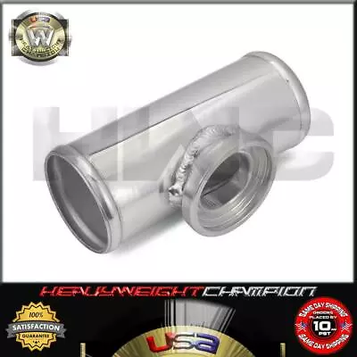 2.5  OD Silver Aluminum Blow Off Valve Flange Adapter Pipe For HKS SSQV SQV BOV • $15.25