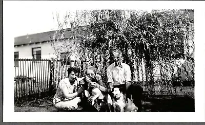 Photograph 1947 Girls Women's/men's Hair/dress Fashion Dogs/puppies Old Photo • $6