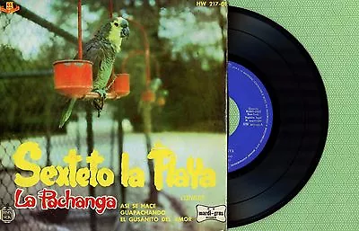 SEXTETO LA PLAYA / Pachanga HISPAVOX MARDI-GRAS HW 217-01 Press Spain 1957 EP EX • $25