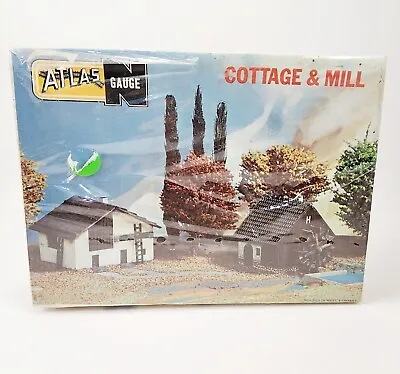 Vintage Atlas N Gauge Train Cottage & Mill Kit No. 2829-150 NIB New Sealed Box • $19.99