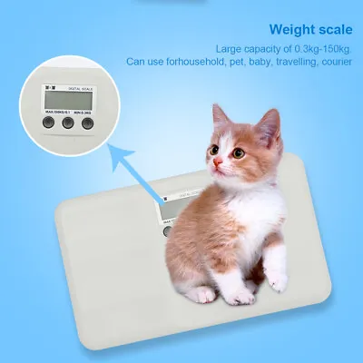 $20.90 • Buy Animal Weight Pet Dog Cat Weighing Scale Accurate Digital Electronic Baby Scale 