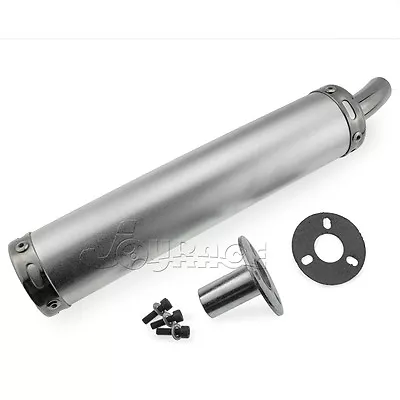 2 Stroke Exhaust Muffler Bike Universal Racing Pipe Silencer RGV NSR TZR Scooter • $24.89