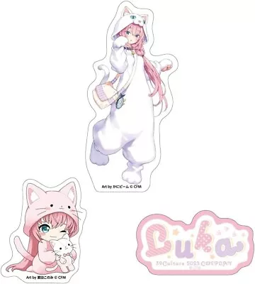 Megurine Luka COSPLAY 3 Sticker Set 39Culture 2023 Cocollaboration 03 • $15.88