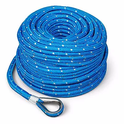 Camco Boat TRAC Premium Anchor Rope For All Electric Winches 100' X 3/16  Marine • $38.95