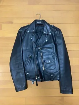 SCHOTT LEATHER JACKET Size L   Price Numerodue Double Riders • $316.37