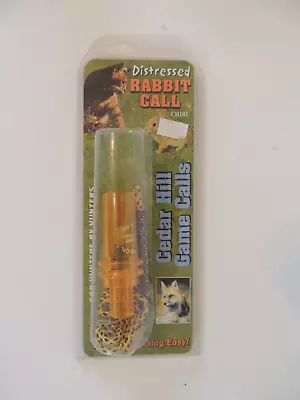 Cedar Hill Game Call CH102 Distressed Rabbit NEW In Package • $15