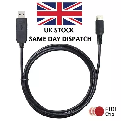 FTDI USB CAT Control Cable Yaesu FT736R FT747 FT767 FT980 FT1000 FT1000D FIF232C • £16.45