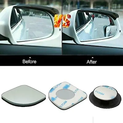 2 Pcs Blind Spot Mirror Auto 360° Wide Angle Convex Rear Side View Car Truck SRv • $5.99