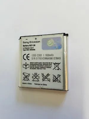 Rare Battery Part BST-38 For Sony S500 W760 W902 S550 U20 X10 Mini C510 C902 • $29