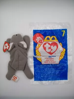 Ty 1998 Teenie Beanie Babies McDonalds Mel The Koala New With Package Vintage #7 • $4