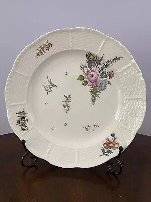 Gorgeous Antique Meissen Hand-Painted Floral Plate Early 18th Century • $55
