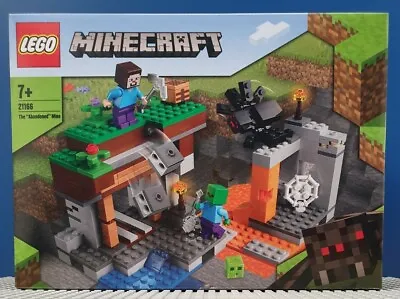 $78.95 • Buy LEGO Minecraft 21166 ~ The  Abandoned  Mine ~ Brand New Factory Sealed. 
