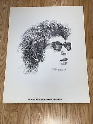 $200 • Buy ORIGINAL Bob Dylan Promo Poster From Columbia Records