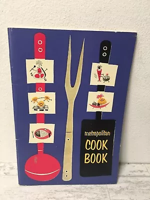 Vintage 1957 Metropolitan Cook Book-Sponsored By Met Life Insurance Company • $5