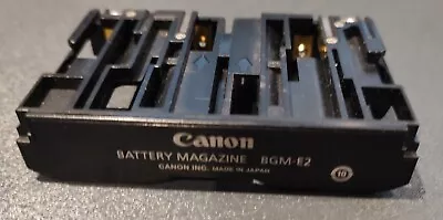 Genuine Canon BGM-E2 Battery Magazine For BG-E2 BG-E3 BG-E4 Grips • £12.99