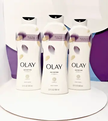 Olay Body Wash Age Defying Vitamin E 22 FL OZ (650 Ml) • $51.27