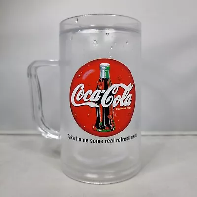 RARE Coca Cola - Plastic Iced Chilled Pint Tankard/ Mug - Coke Gift UK Freeze • £34.99