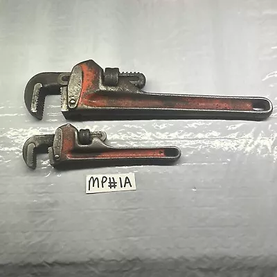 Vintage Mac Tools 10” Pipe Wrench Made In The USA + 6” Mac Pipe Wrench • $42