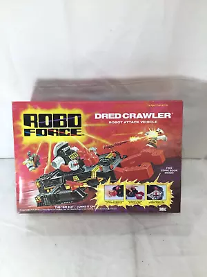 1984 Vintage Ideal Toys Robo Force Dred Crawler Boxed New Sealed FREESHIP • $129.84