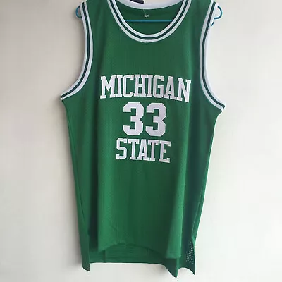 Michigan State Spartans University Jersey Magic Johnson #33 College Champions • $48.90