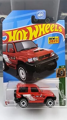 Hot Wheels 2023 Mitsubishi Pajero Evolution #175 Red  • $0.99