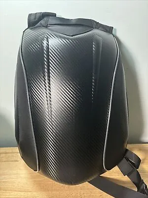 ACC Creativity Motorcycle Carbon Fiber Waterproof Large Hard Shell Backpack  • $49.99