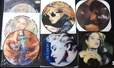 Madonna - 12  Vinyl Picture Disc Set Of 7 • $300