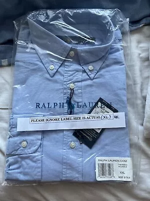 Ralph Lauren Shirt Xl Slim Fit • £9.99