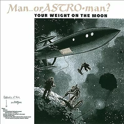 Man Or Astroman? : Your Weight On The Moon CD***NEW*** FREE Shipping Save £s • £10.35